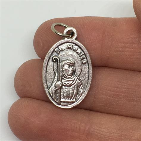 Saint Monica Medal Catholic Saint Medal St. Monica Medal | Etsy