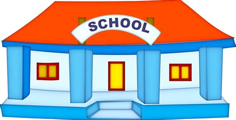 School Building Education · Free vector graphic on Pixabay