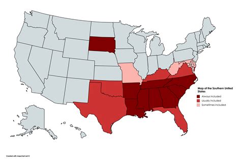 Definitions of the Southern United States : r/mapporncirclejerk