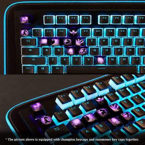 League Of Legends Custom Keycaps (Champion Sett) - Laser Engraved With ...