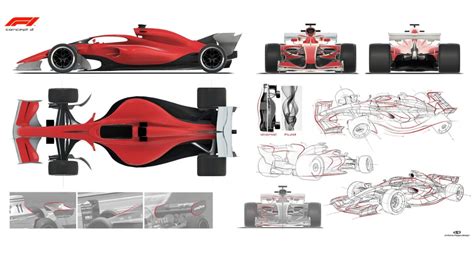 2021 F1 car concept two · RaceFans | Formula 1, Car design, Design