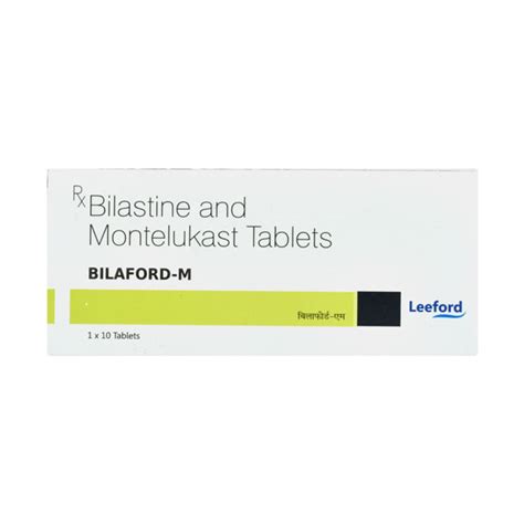 BILAFORD M Tablet 10's : Price, Uses, Side Effects | Netmeds