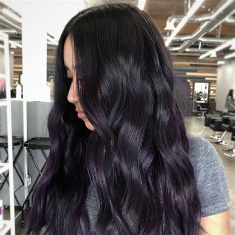 Dark Eggplant Hair Color