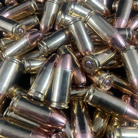 9mm Luger 90gr JHP Reman Bulk-500 rounds with FREE Tan Ammo Box ...