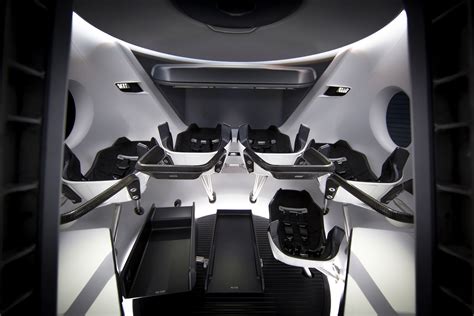 Spacex Crew Capsule Interior