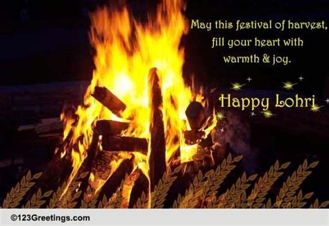 Happy Lohri Greetings. Free Lohri eCards, Greeting Cards | 123 Greetings