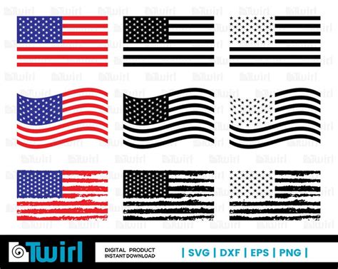 American Flag Silhouette Vector at Vectorified.com | Collection of ...