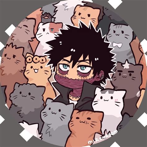 Dabi is so cute with cats 🐈 | My hero academia episodes, Anime, Anime guys