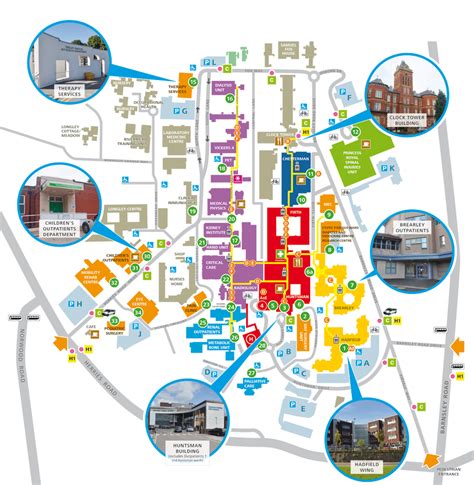 Internal Map Of Princess Royal Hospital