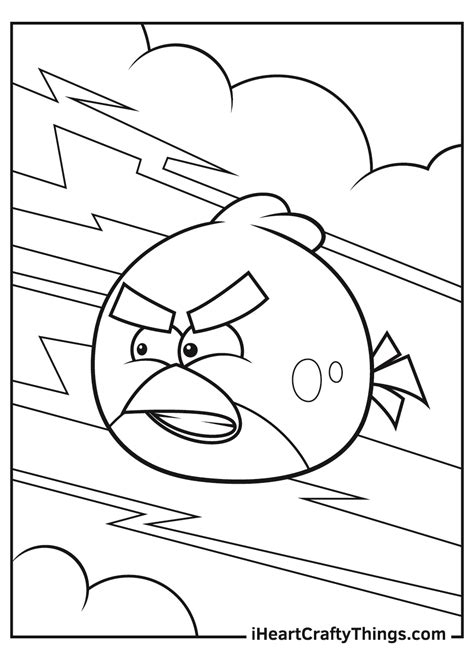 Halloween Angry Birds Coloring Pages