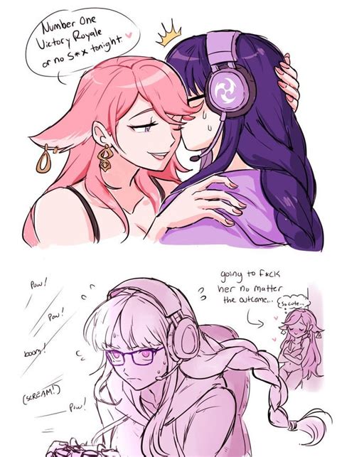 Yae x Raiden [Genshin Impact] (By dash @dashsdoodles) : r/yuri