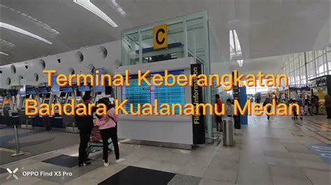 Terminals Keberangkatan Bandara Kualanamu Medan. - YouTube