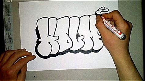 Easy Graffiti Sketches - Graffiti Characters Drawing at GetDrawings ...