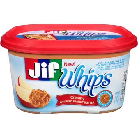 Jif® Whips Creamy Whipped Peanut Butter, 15 oz - Kroger