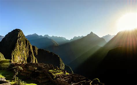 Machu Picchu Sunrise 1 Photograph by Oscar Gutierrez