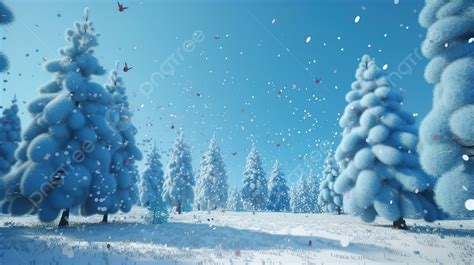 Animated Snowflakes Background