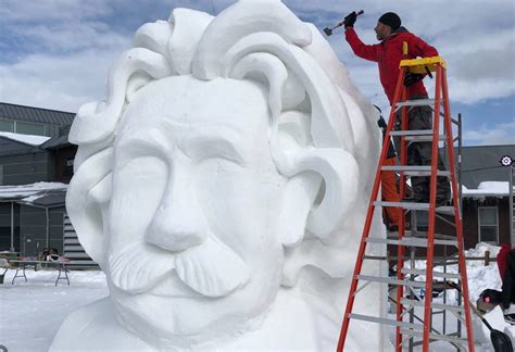 Breckenridge snow sculptures: From 12-foot blocks to winter masterpieces