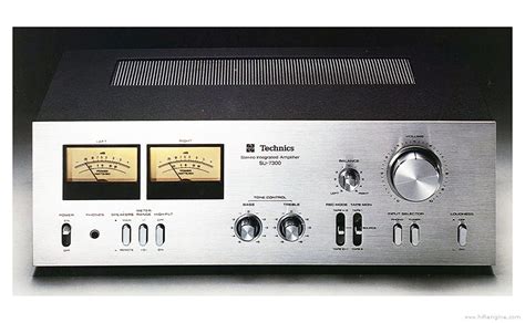 Technics SU-7300 Stereo Integrated Amplifier Manual | HiFi Engine