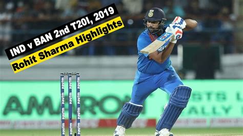 IND v BAN 2019, 2nd T20I Highlight, Rohit Sharma Full Match Highlights ...