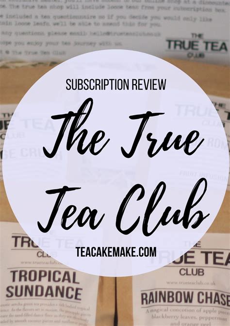 The True Tea Club Tea Subscription Review