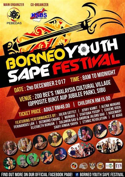 Borneo Youth Sape Festival – Sarawak Tourism Hornbill Trail Newsletter