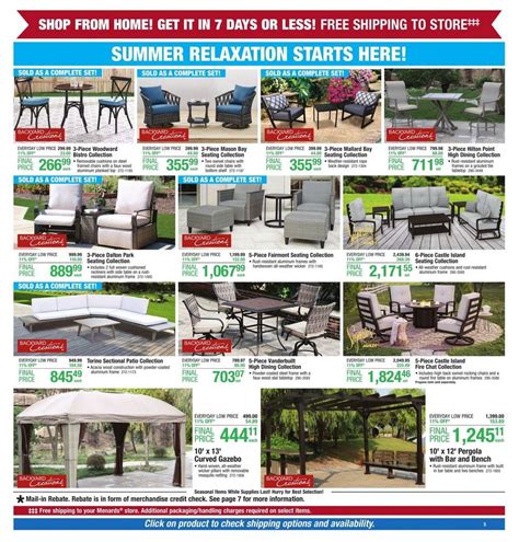 Menards Weekly Ad May 24– May 30, 2020