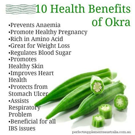 10 Health Benefits of Okra | Pinterest