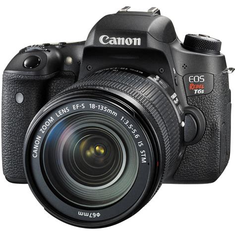 Canon EOS Rebel T6s DSLR Camera with 18-135mm Lens 0020C003 B&H