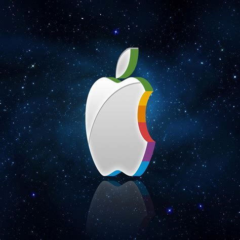 3D Apple Logo iPad Wallpaper | ipadflava.com