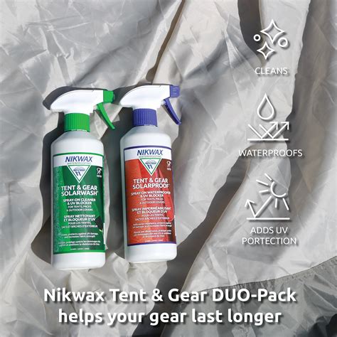 Snapklik.com : Tent & Gear, Tent & Gear Duo-Pack, 500ml, SolarWash ...