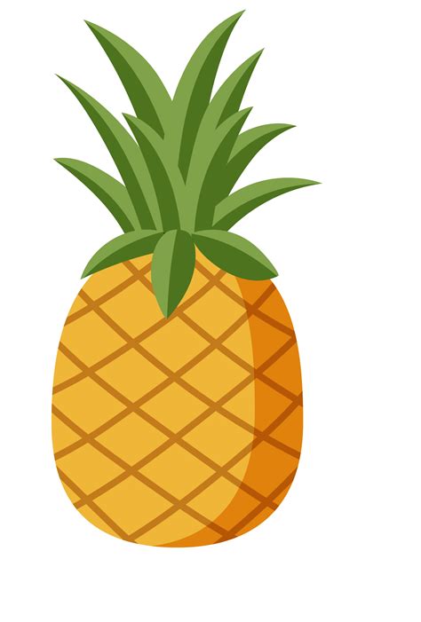 Pineapple Hawaiian pizza Clip art - Hand painted yellow pineapple png ...