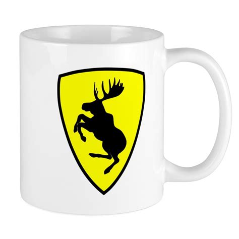 CafePress - Prancing Moose Mug, 2.75 Inch Moose - Unique Coffee Mug ...