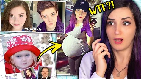 People Sent Me What They Think Our Future Child Will Look Like 😳 - YouTube