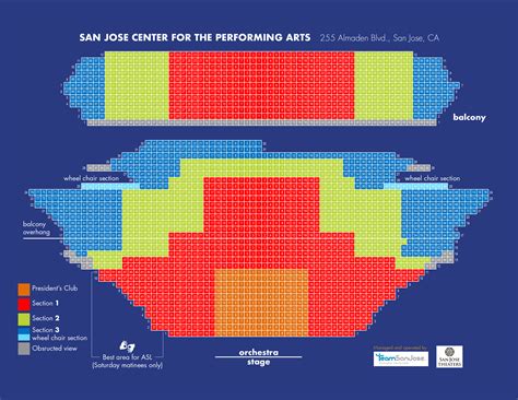 San Jose Civic Center Seating Map | Brokeasshome.com