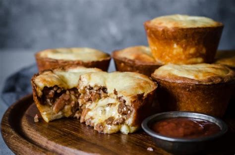 Beef Cheese and Bacon Pies | Naomi Sherman Food Creative