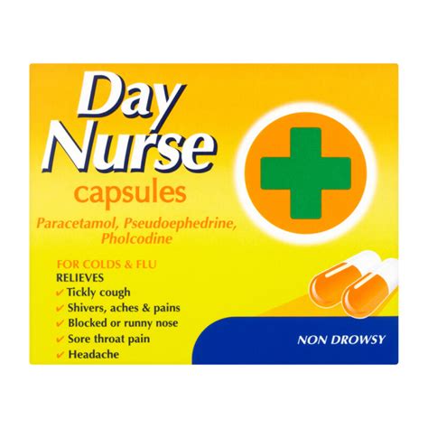 Day Nurse Capsules | Cold and Flu | Chemist Direct