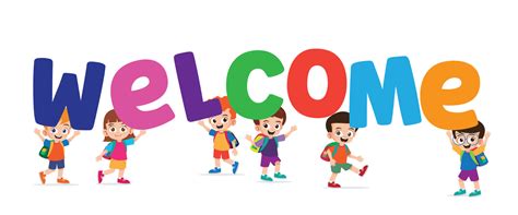 Welcome Kids Vector Art, Icons, and Graphics for Free Download