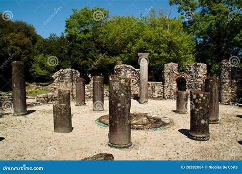 Butrint ruins, Albania stock photo. Image of ancient - 20282084