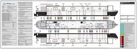 Narrowboat layout plans ~ Free tunnel hull boat plans