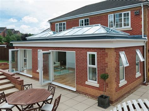 Orangery extension with aluminium roof lanterns #RoofingIdeasLiving ...