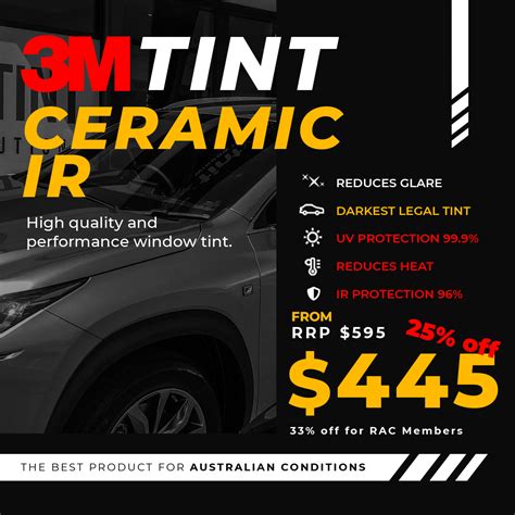 Ceramic Car tint Special - Total Tint Solutions, WA owned/operated