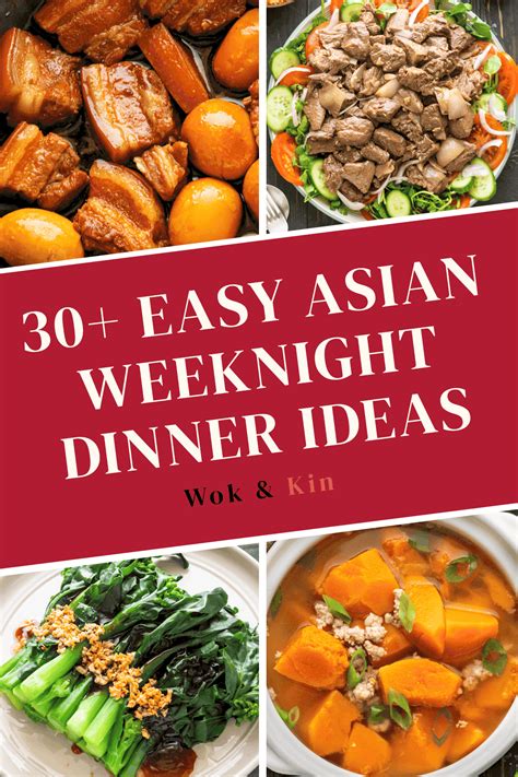 Easy Asian Weeknight Dinner Ideas - Wok and Kin