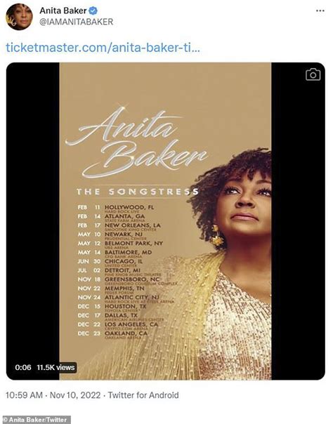 Anita Baker to mark 40th anniversary of solo career with 2023 tour ...