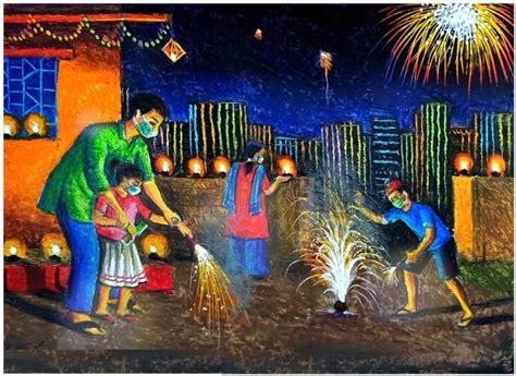 Diwali Festival Paintings