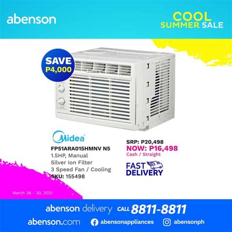 Abenson – Cool at Home Aircon Deals | Manila On Sale