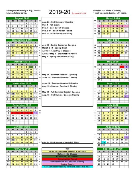 Ohio University 2024 Academic Calendar