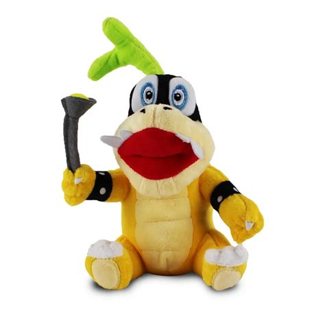 New 20cm Super Mario Bros Lggy Koopa Koopalings Plush Soft Toy Stuffed ...