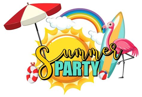 Summer Party Clipart Images - Free Download on Freepik