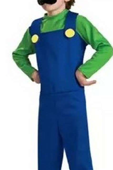 Super Mario--Luigi Costume - ShopperBoard