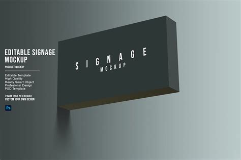 signage mockup, Graphic Templates - Envato Elements